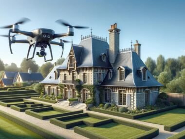Drone dans l'immobilier